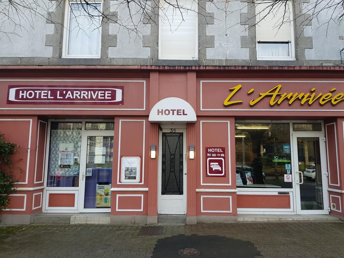 Hotel De L'arrivée Saint-Brieuc Extérieur photo